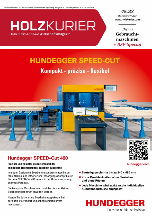 Holzkurier Digital Nr. 45.2023 Holzkurier Digital Nr. 45.2023