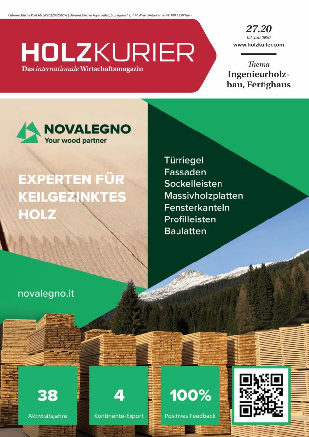Holzkurier Digital Nr. 27.2020 Holzkurier Digital Nr. 27.2020