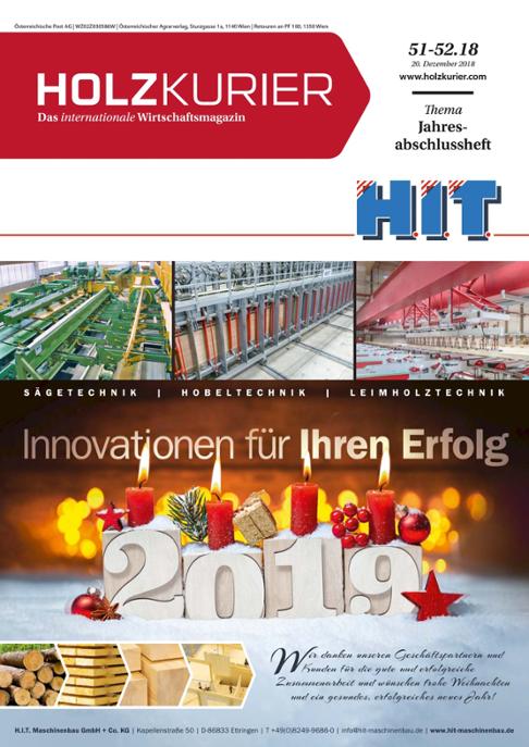 Holzkurier Digital Nr. 51-52.2018 Holzkurier Digital Nr. 51-52.2018