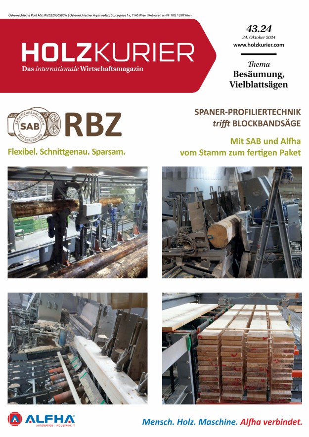 Holzkurier Digital Nr. 43.2024 Holzkurier Digital Nr. 43.2024