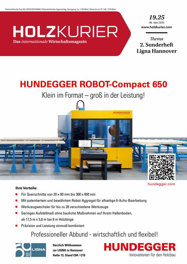 Holzkurier Digital Nr. 19.2025 Holzkurier Digital Nr. 19.2025
