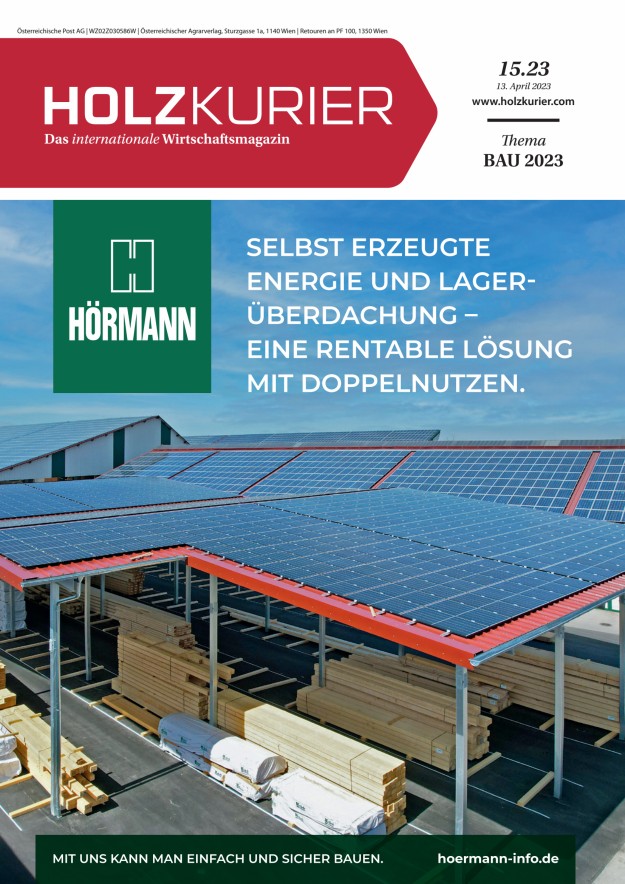 Holzkurier Digital Nr. 15.2023 Holzkurier Digital Nr. 15.2023