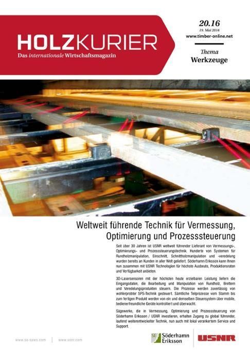 Holzkurier Digital Nr. 20.2016