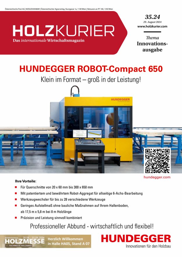 Holzkurier Digital Nr. 35.2024 Holzkurier Digital Nr. 35.2024