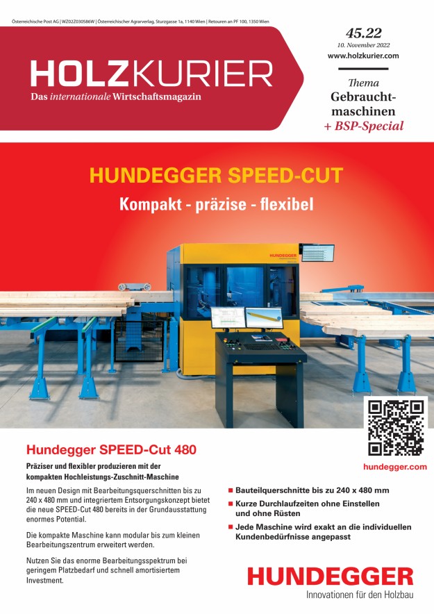 Holzkurier Digital Nr. 45.2022 Holzkurier Digital Nr. 45.2022