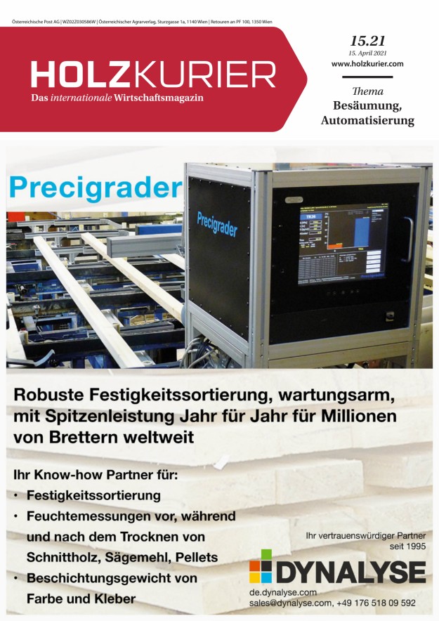 Holzkurier Digital Nr. 15.2021 Holzkurier Digital Nr. 15.2021