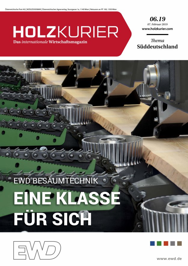Holzkurier Digital Nr. 06.2019 Holzkurier Digital Nr. 06.2019
