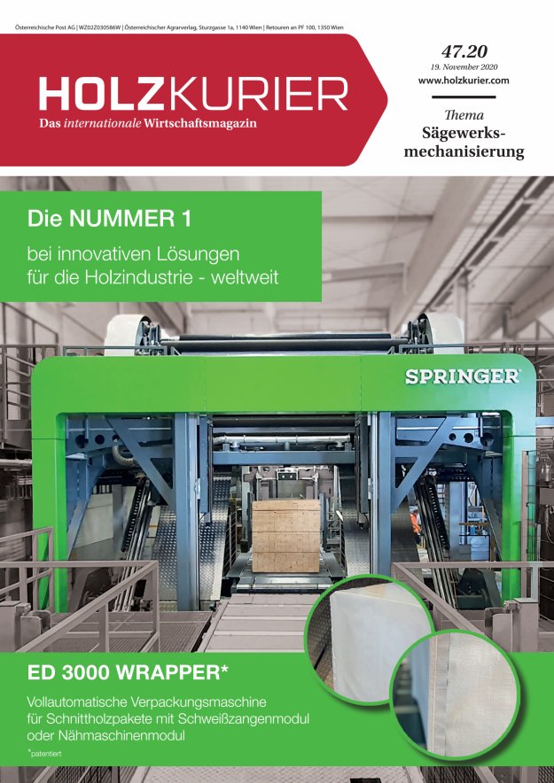 Holzkurier Digital Nr. 47.2020 Holzkurier Digital Nr. 47.2020