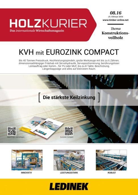 Holzkurier Digital Nr. 8.2016