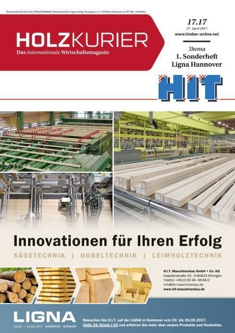 Holzkurier Digital Nr. 17.2017 Holzkurier Digital Nr. 17.2017