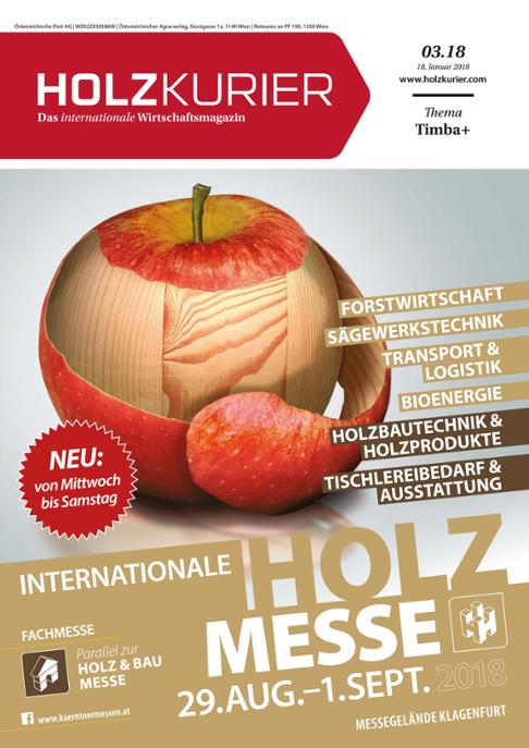 Holzkurier Digital Nr. 03.2018 Holzkurier Digital Nr. 03.2018
