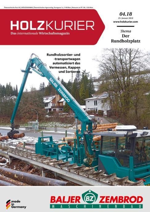 Holzkurier Digital Nr. 04.2018 Holzkurier Digital Nr. 04.2018