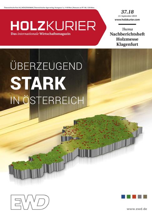 Holzkurier Digital Nr. 37.2018 Holzkurier Digital Nr. 37.2018