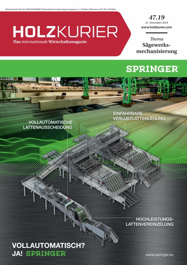 Holzkurier Digital Nr. 47.2019 Holzkurier Digital Nr. 47.2019