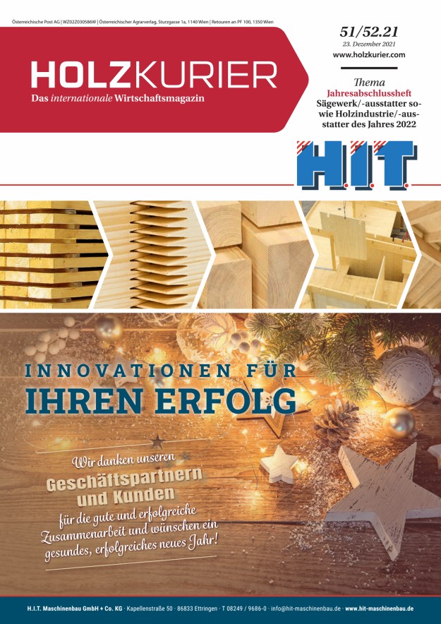 Holzkurier Digital Nr. 51.2021 Holzkurier Digital Nr. 51.2021