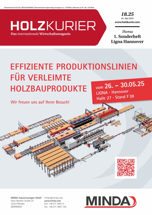 Holzkurier Digital Nr. 18.2025 Holzkurier Digital Nr. 18.2025