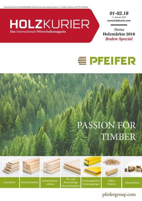 Holzkurier Digital Nr. 01-02.2018 Holzkurier Digital Nr. 01-02.2018