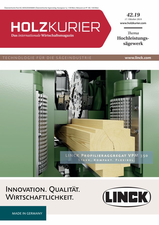 Holzkurier Digital Nr. 42.2019 Holzkurier Digital Nr. 42.2019