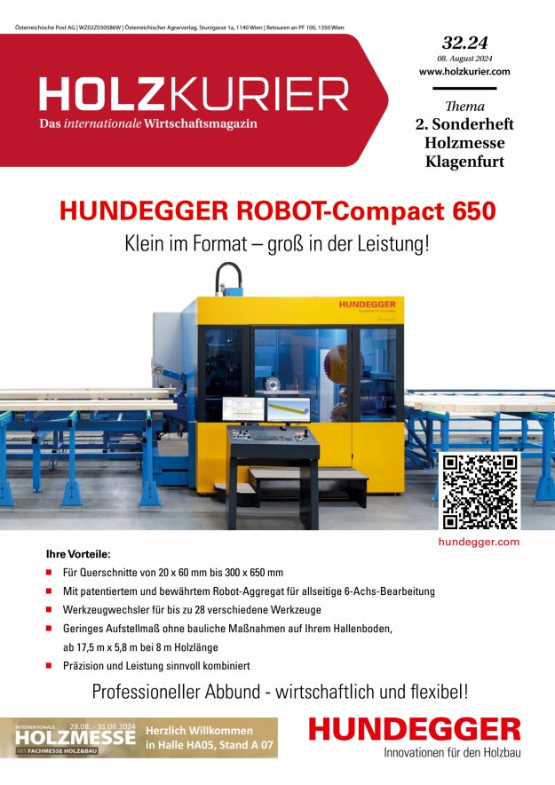 Holzkurier Digital Nr. 32.2024 Holzkurier Digital Nr. 32.2024