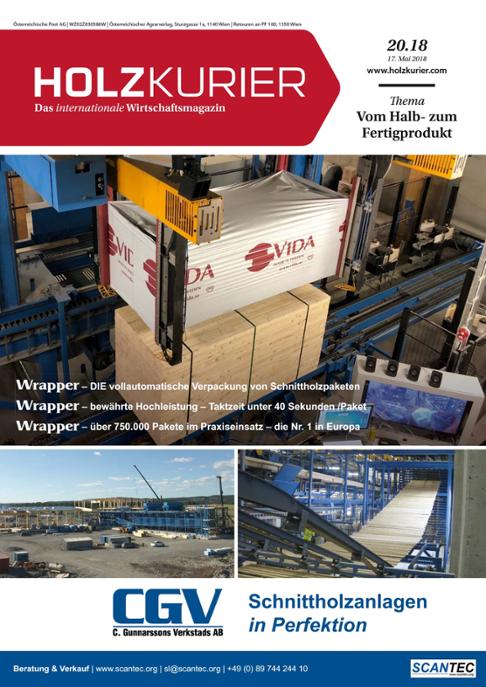 Holzkurier Digital Nr. 20.2018 Holzkurier Digital Nr. 20.2018