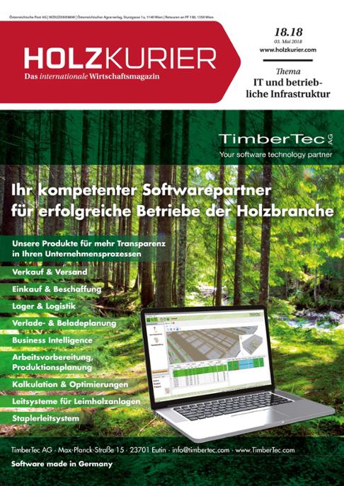 Holzkurier Digital Nr. 18.2018 Holzkurier Digital Nr. 18.2018