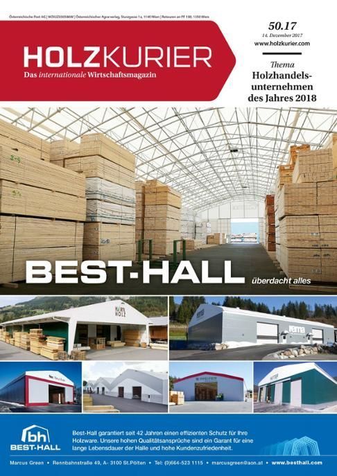 Holzkurier Digital Nr. 50.2017 Holzkurier Digital Nr. 50.2017