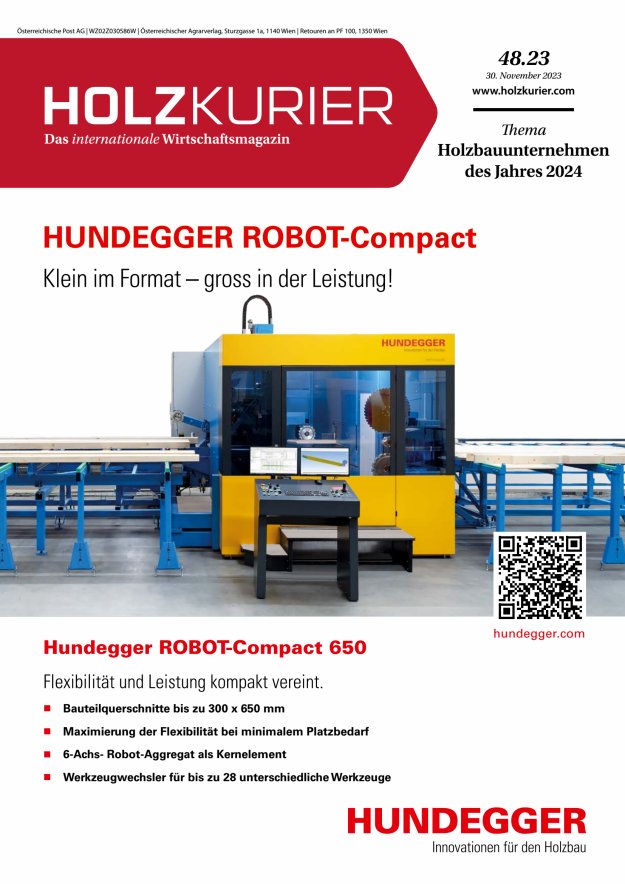 Holzkurier Digital Nr. 48.2023 Holzkurier Digital Nr. 48.2023