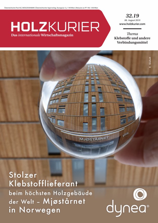 Holzkurier Digital Nr. 32.2019 Holzkurier Digital Nr. 32.2019