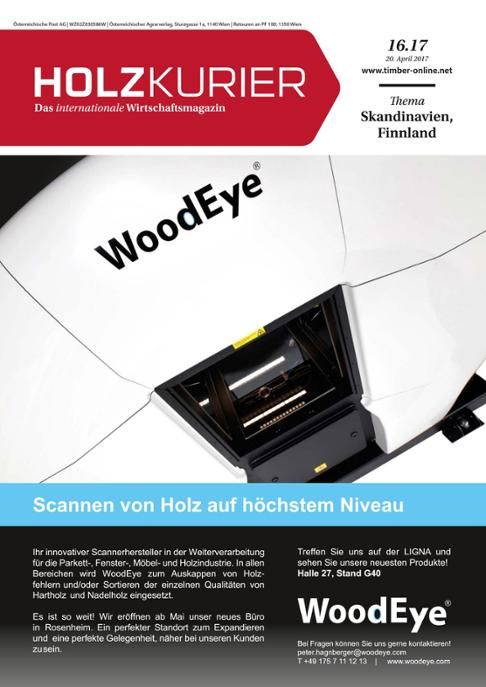 Holzkurier Digital Nr. 17.2016 Holzkurier Digital Nr. 17.2016