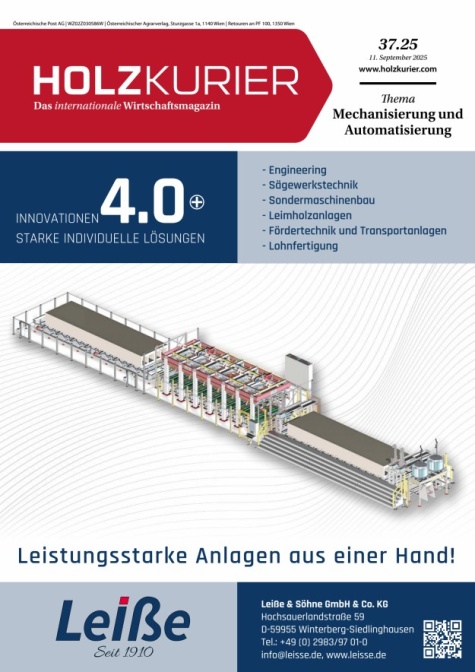 Holzkurier Digital Nr. 37.2025 Holzkurier Digital Nr. 37.2025