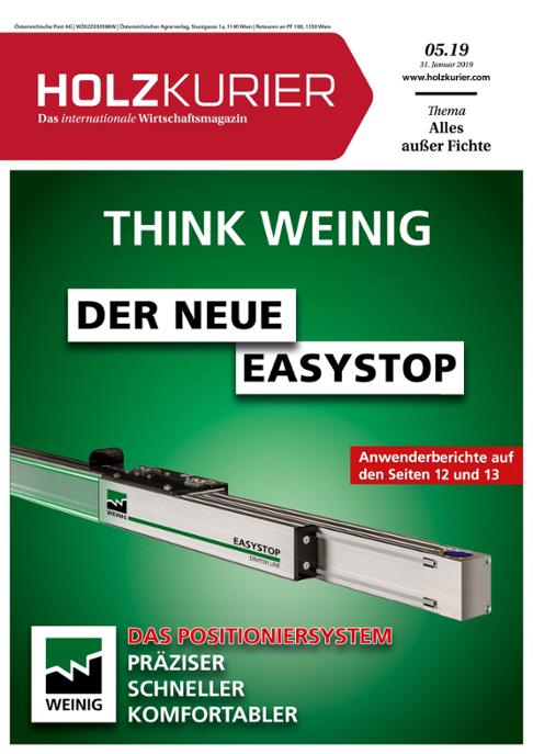Holzkurier Digital Nr. 05.2019 Holzkurier Digital Nr. 05.2019