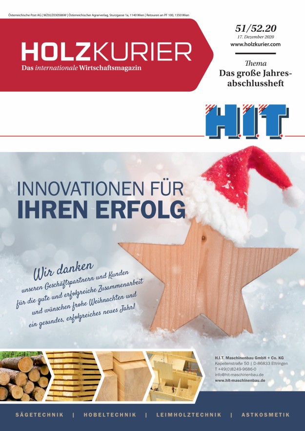 Holzkurier Digital Nr. 51.2020 Holzkurier Digital Nr. 51.2020
