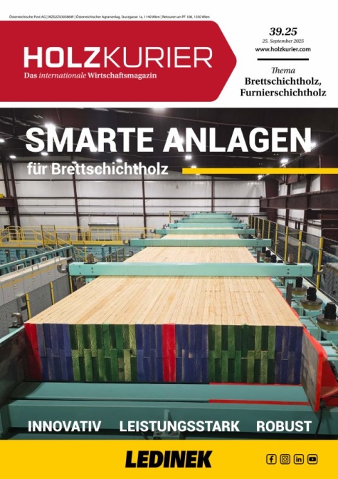 Holzkurier Digital Nr. 39.2025 Holzkurier Digital Nr. 39.2025