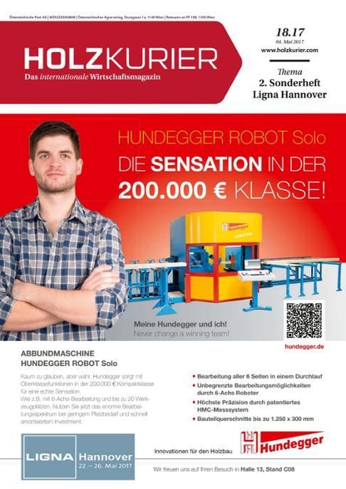 Holzkurier Digital Nr. 18.2017 Holzkurier Digital Nr. 18.2017