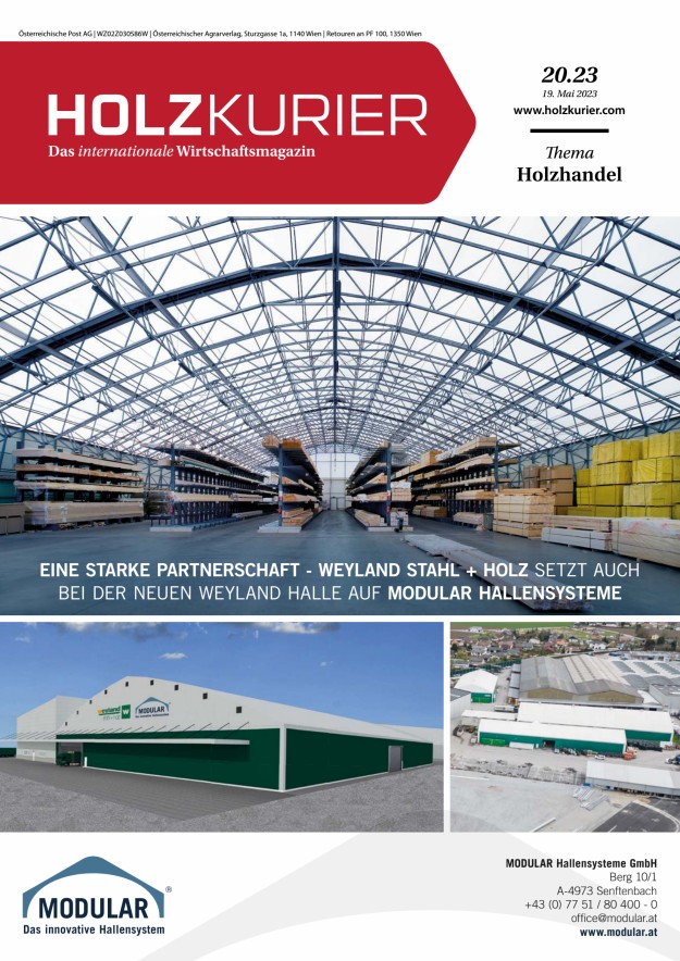 Holzkurier Digital Nr. 20.2023 Holzkurier Digital Nr. 20.2023