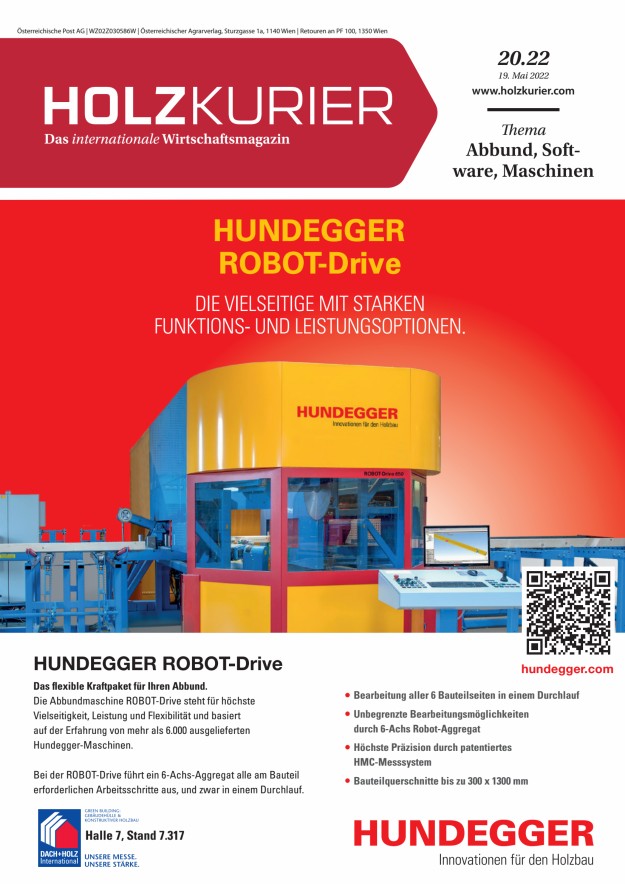 Holzkurier Digital Nr. 20.2022 Holzkurier Digital Nr. 20.2022