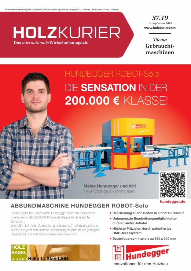 Holzkurier Digital Nr. 37.2019