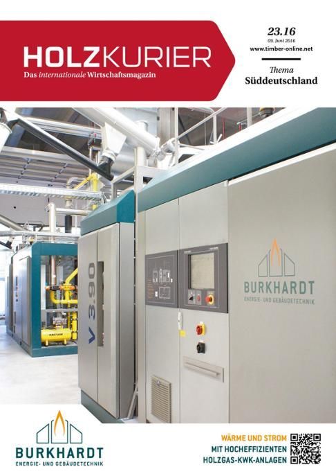 Holzkurier Digital Nr. 23.2016 Holzkurier Digital Nr. 23.2016