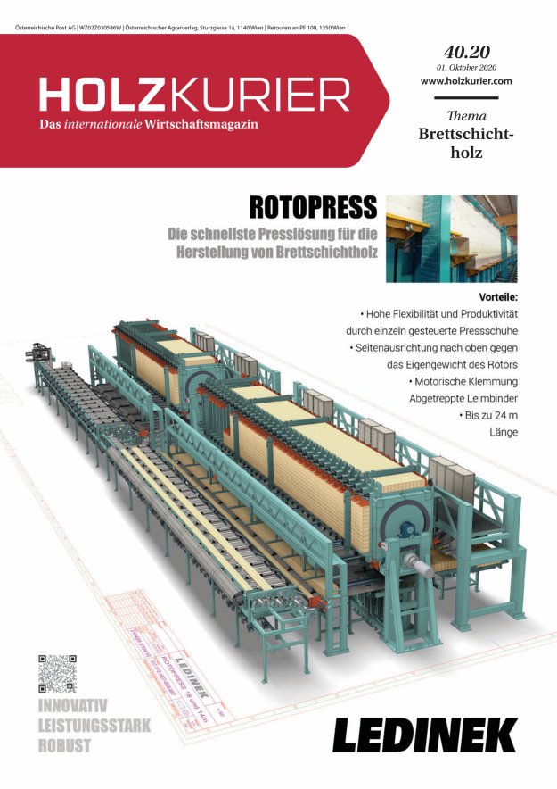 Holzkurier Digital Nr. 40.2020 Holzkurier Digital Nr. 40.2020