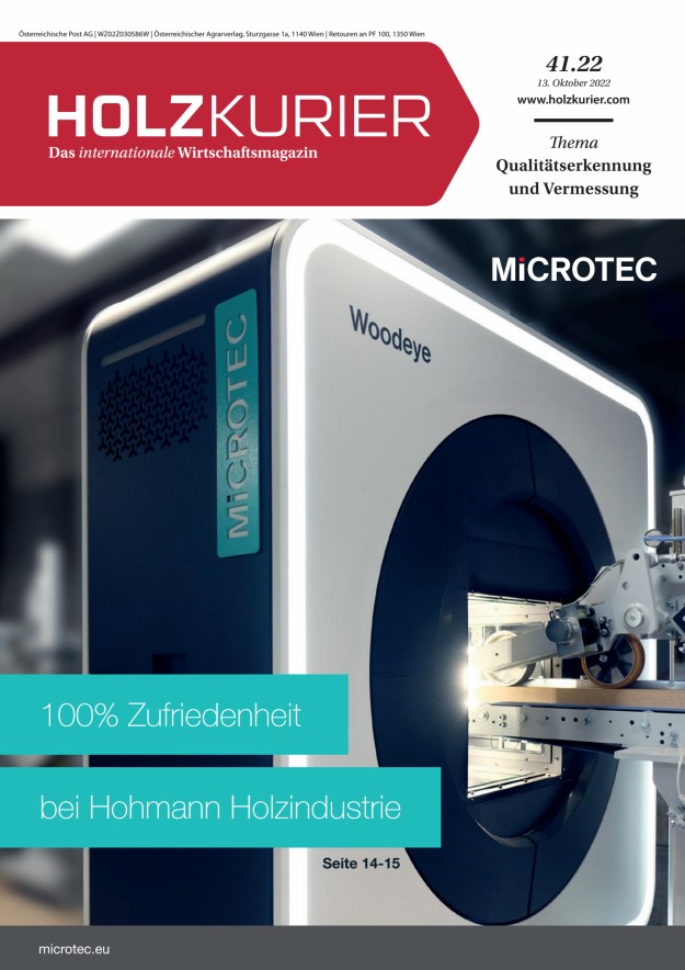 Holzkurier Digital Nr. 41.2022 Holzkurier Digital Nr. 41.2022