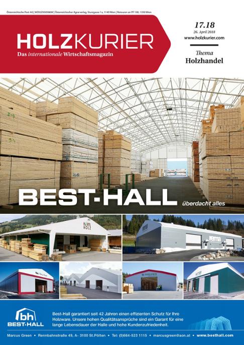 Holzkurier Digital Nr. 17.2018 Holzkurier Digital Nr. 17.2018