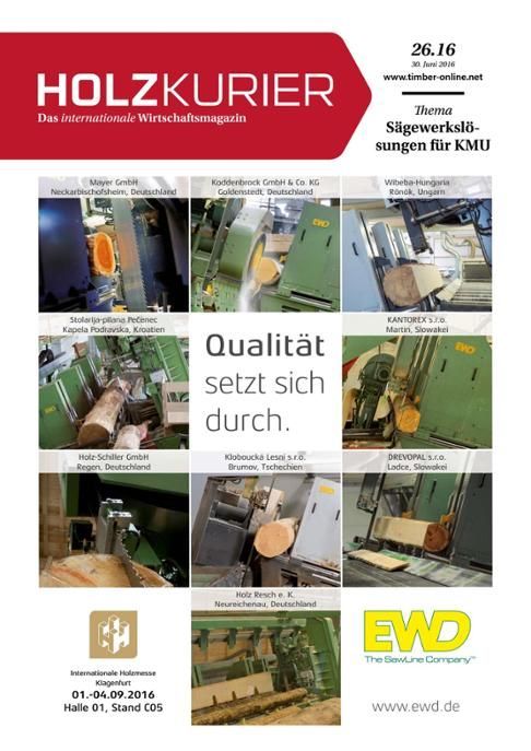 Holzkurier Digital Nr. 26.2016
