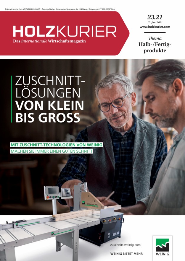Holzkurier Digital Nr. 23.2021 Holzkurier Digital Nr. 23.2021