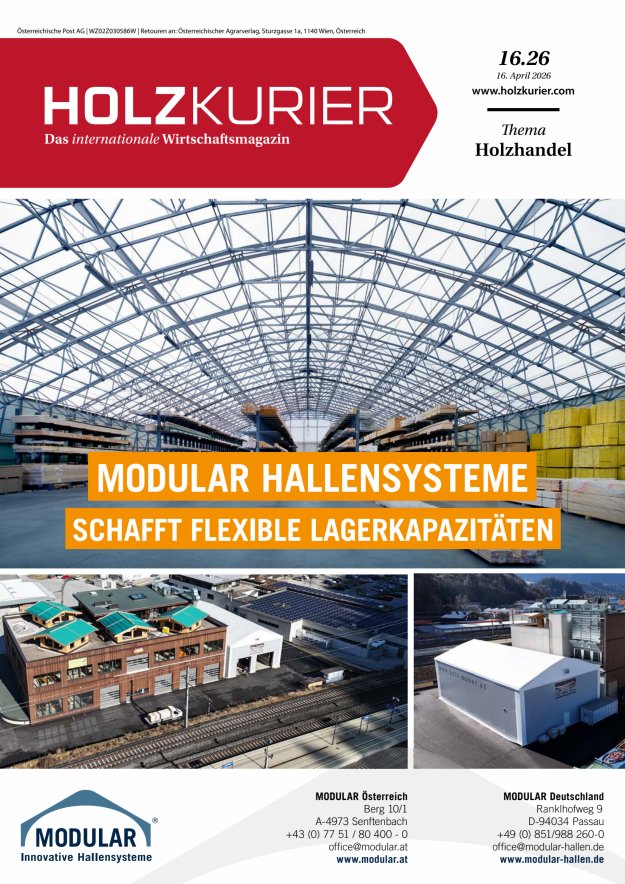 Holzkurier Digital Nr. 16.2026 Holzkurier Digital Nr. 16.2026