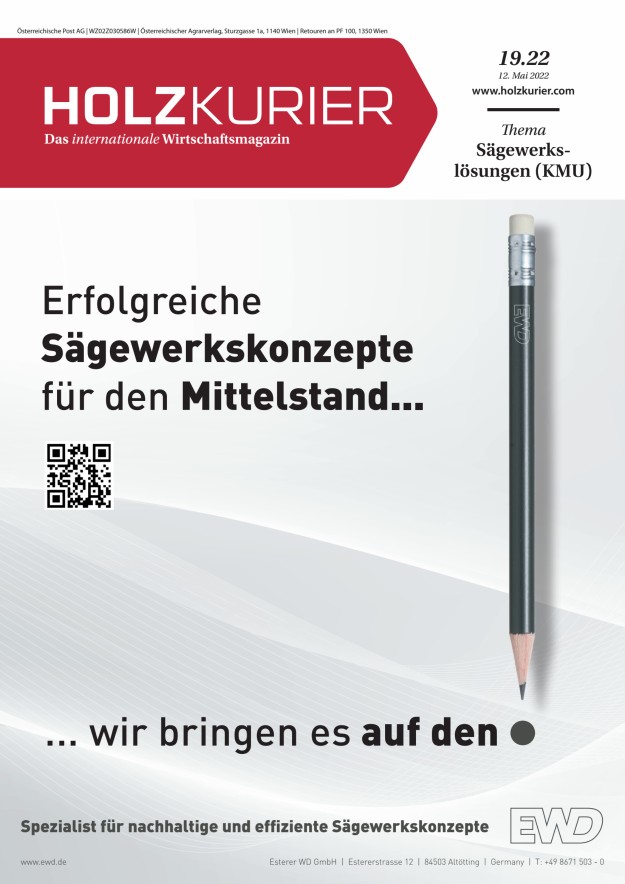 Holzkurier Digital Nr. 19.2022 Holzkurier Digital Nr. 19.2022