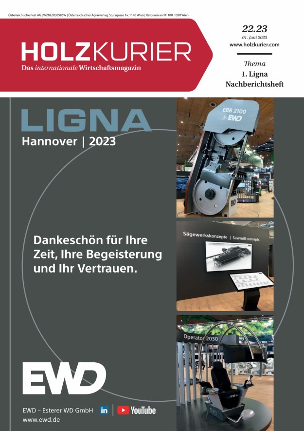 Holzkurier Digital Nr. 22.2023 Holzkurier Digital Nr. 22.2023