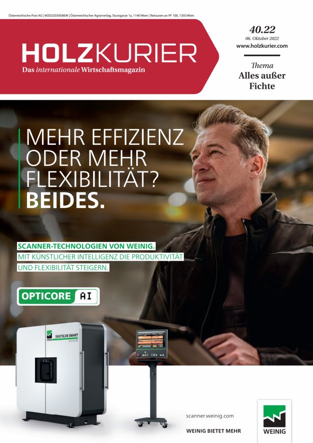 Holzkurier Digital Nr. 40.2022 Holzkurier Digital Nr. 40.2022