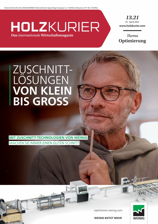 Holzkurier Digital Nr. 13.2021 Holzkurier Digital Nr. 13.2021