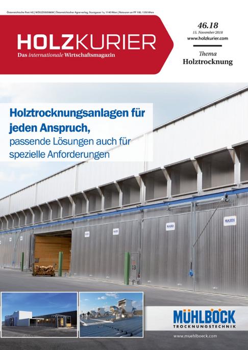 Holzkurier Digital Nr. 46.2018 Holzkurier Digital Nr. 46.2018