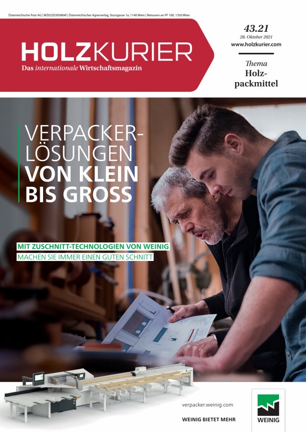 Holzkurier Digital Nr. 43.2021 Holzkurier Digital Nr. 43.2021